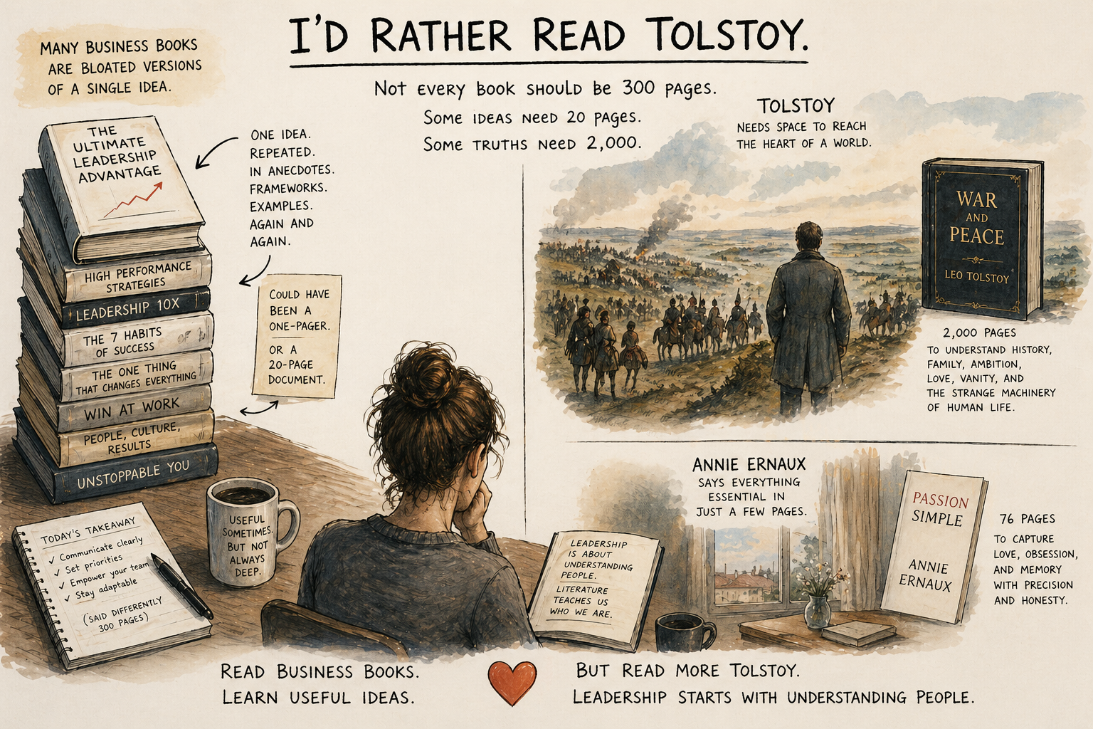 I’d Rather Read Tolstoy