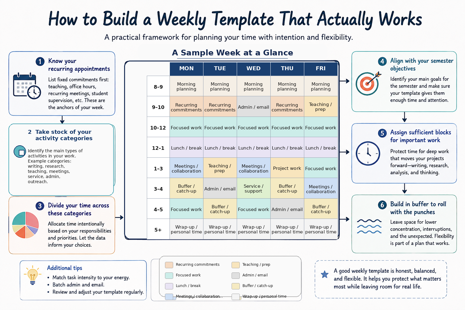 How To Build A Weekly Template That Actually Works